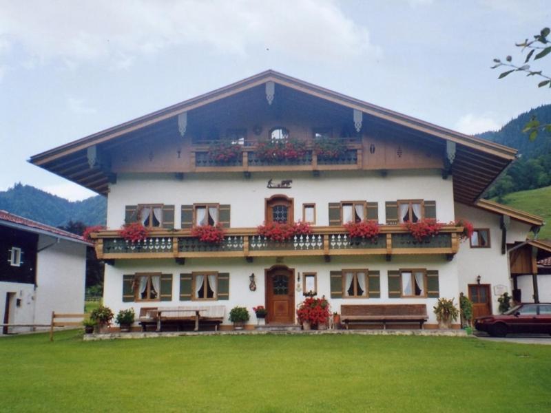 Ferienwohnung Schmid-Hof Oberwössen Esterno foto